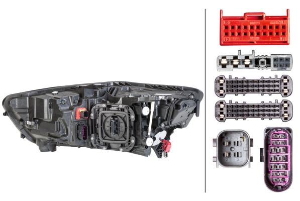 K2162 HELLA 1EX 012 976-211 LED-Hauptscheinwerfer - links - für u.a. Audi (Faw) A6L (C7, 4X8, 4Xl)