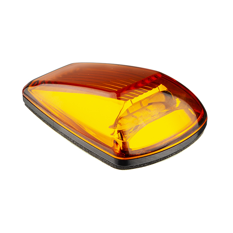 LED Blinkleuchte, gelbe Linse, 2 Stück, ECE-R6, Serie 77, Click & Stick System