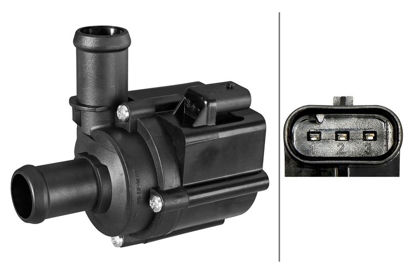 HELLA 8TW 358 304-721 Zusatzwasserpumpe (Kühlwasserkreislauf)