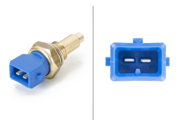 HELLA 6PT 009 309-291 Sensor, Kühlmitteltemperatur - 12V - 2-polig - mit Dichtung