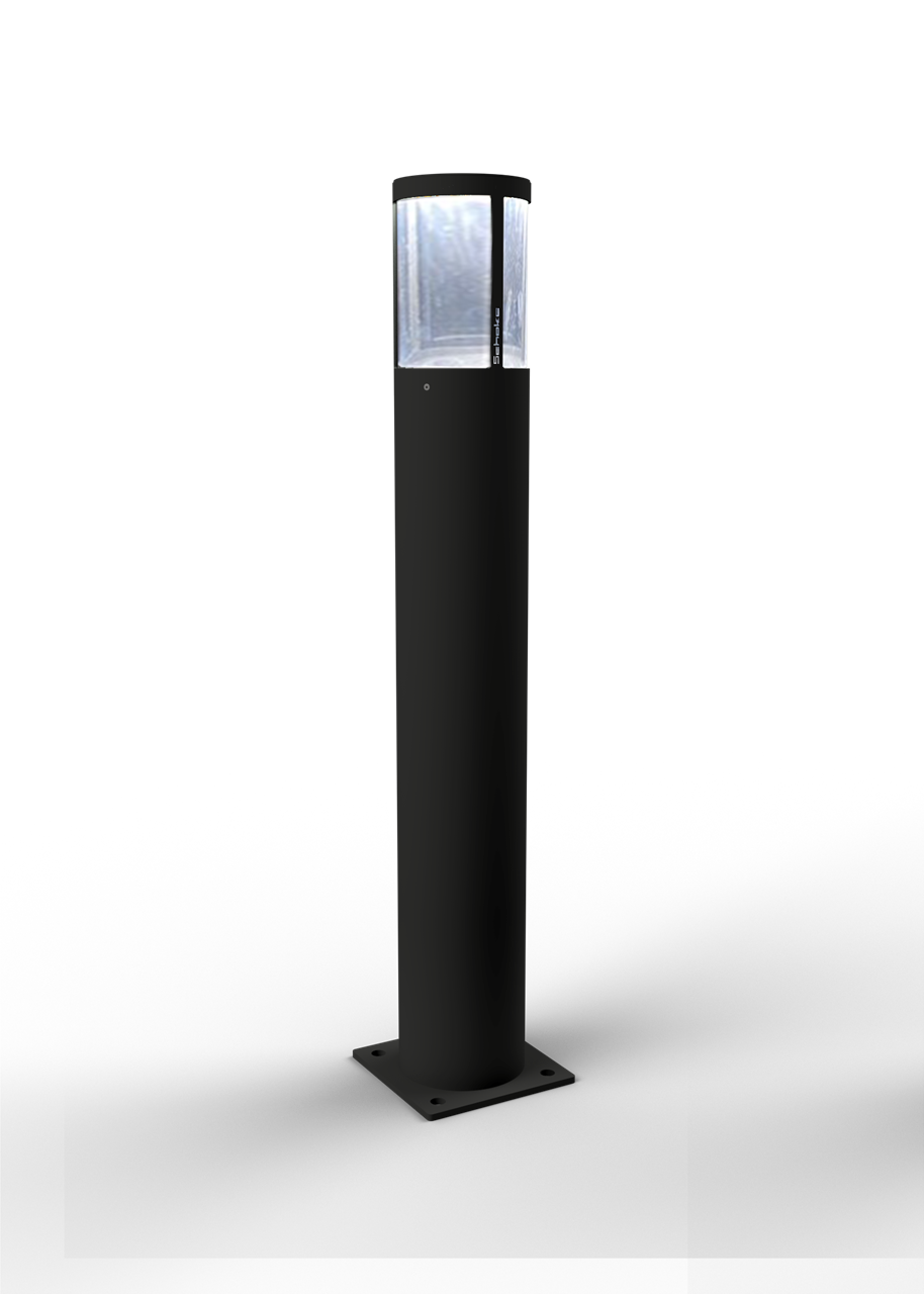 d6ce1ea9-14e7-4595-934a-854a28f0f31d Schake 40156EBKD Pollerleuchte anthrazit eisenglimmer DB703 Glasart: klar