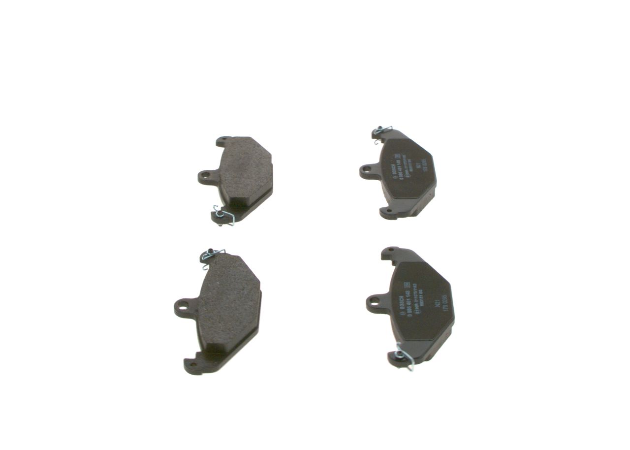 Bosch 0986461148 Bremsbelagsatz, Scheibenbremse