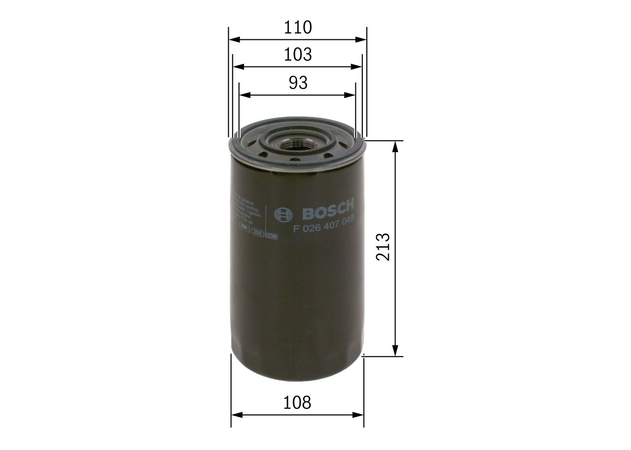 Bosch F026407049 Ölfilter