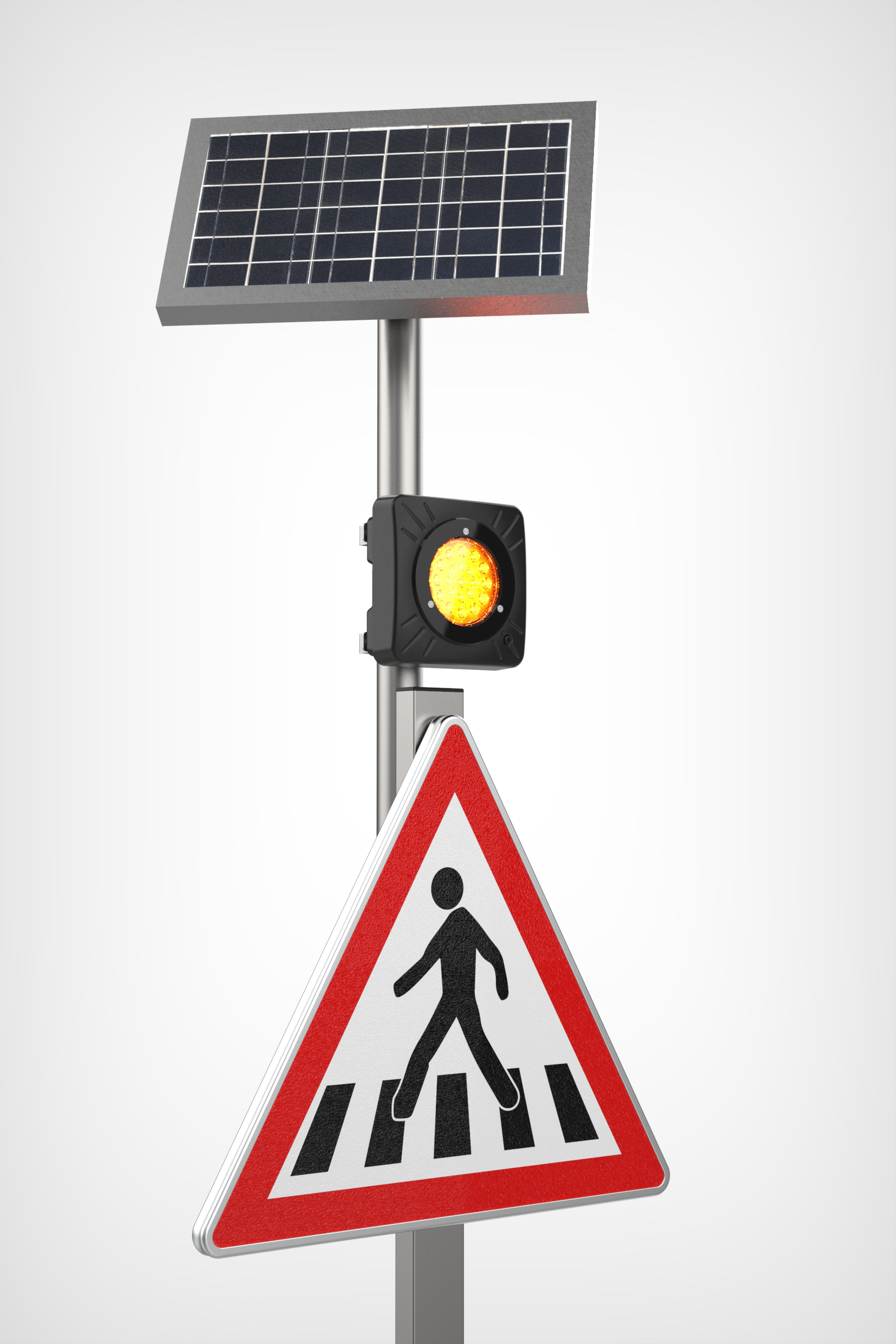 Intelligente Blinkleuchte EVOFLASH, Blinkleuchte, 100 m Reichweite