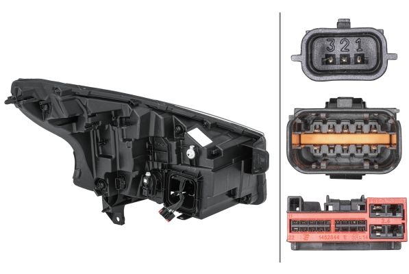 HELLA 1EX 014 031-091 Hauptscheinwerfer