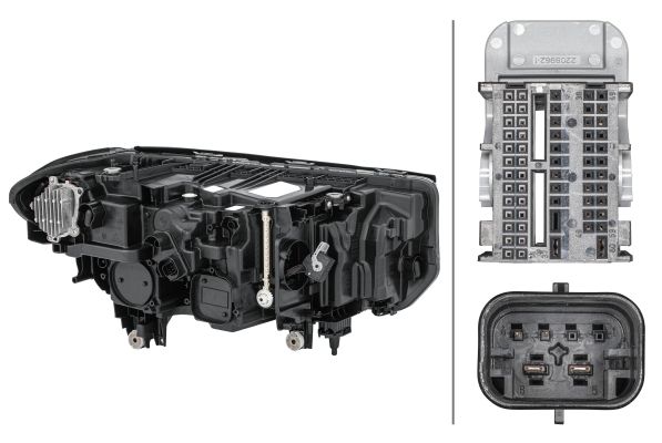 HELLA 1EX 015 450-411 Hauptscheinwerfer