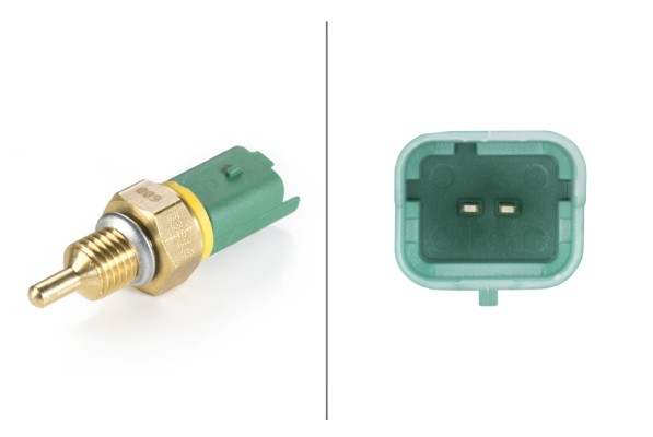 HELLA 6PT 009 309-161 Sensor, Kühlmitteltemperatur - 12V - geschraubt - mit Dichtung