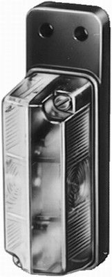 C184 HELLA 2TJ 003 168-057 Umrissleuchte - Anbau - Lichtscheibenfarbe: rot/weiß