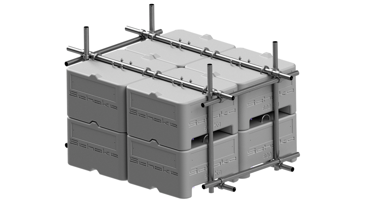 Schake 3F120-SET5 Betongewicht  SET 5