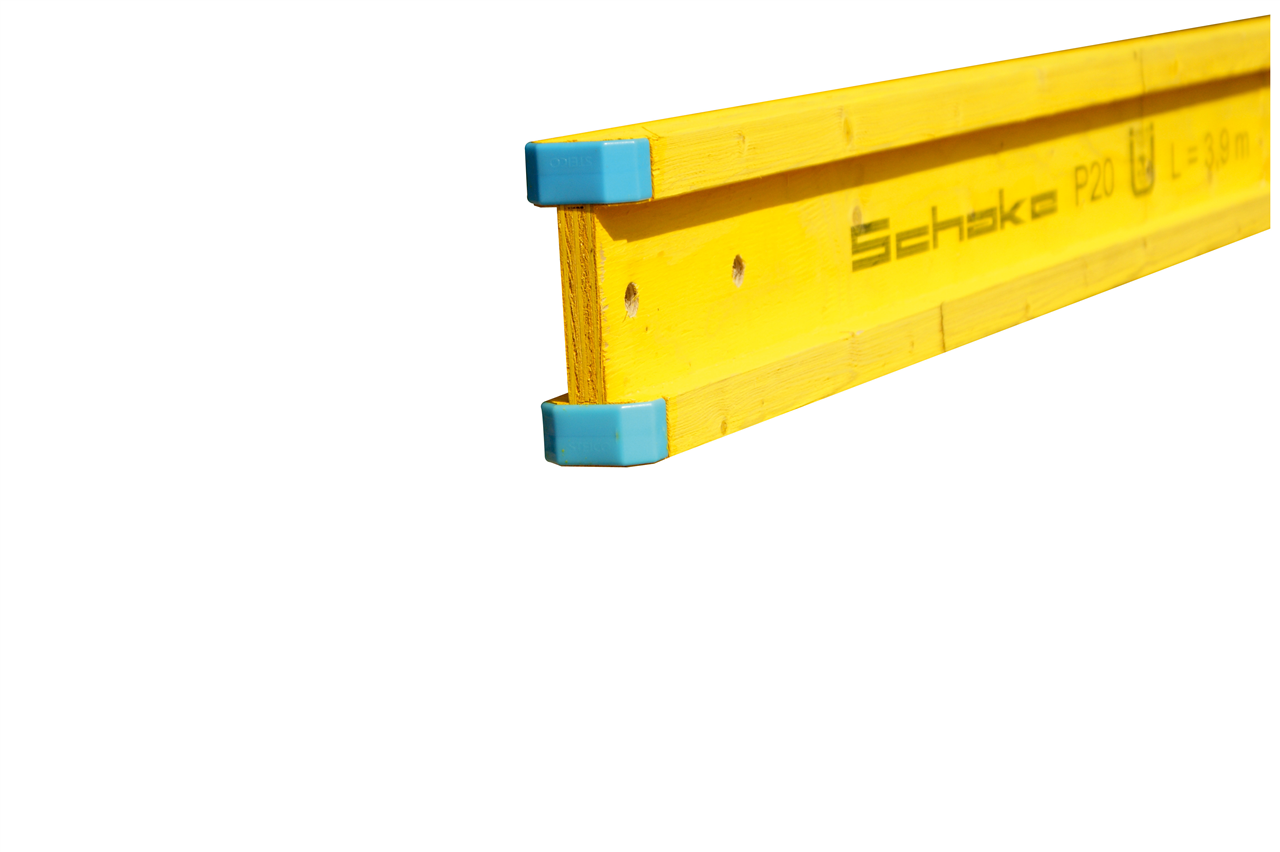 Schake 102021 Holzschalungsträger SCHAKE H20 Länge: 2100 mm, Höhe: 200 mm mit Endkappen