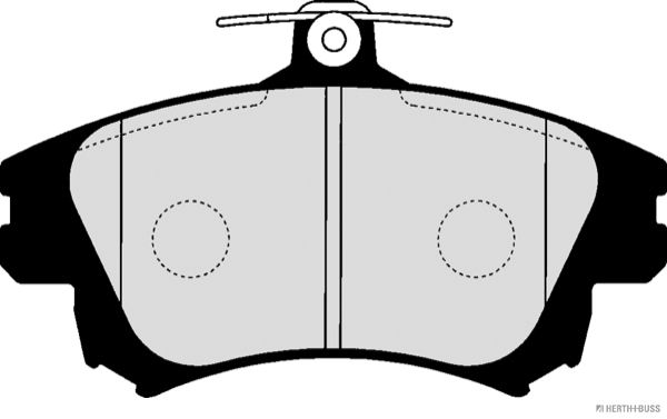 Herth+Buss J3605042 Bremsbelagsatz, Scheibenbremse