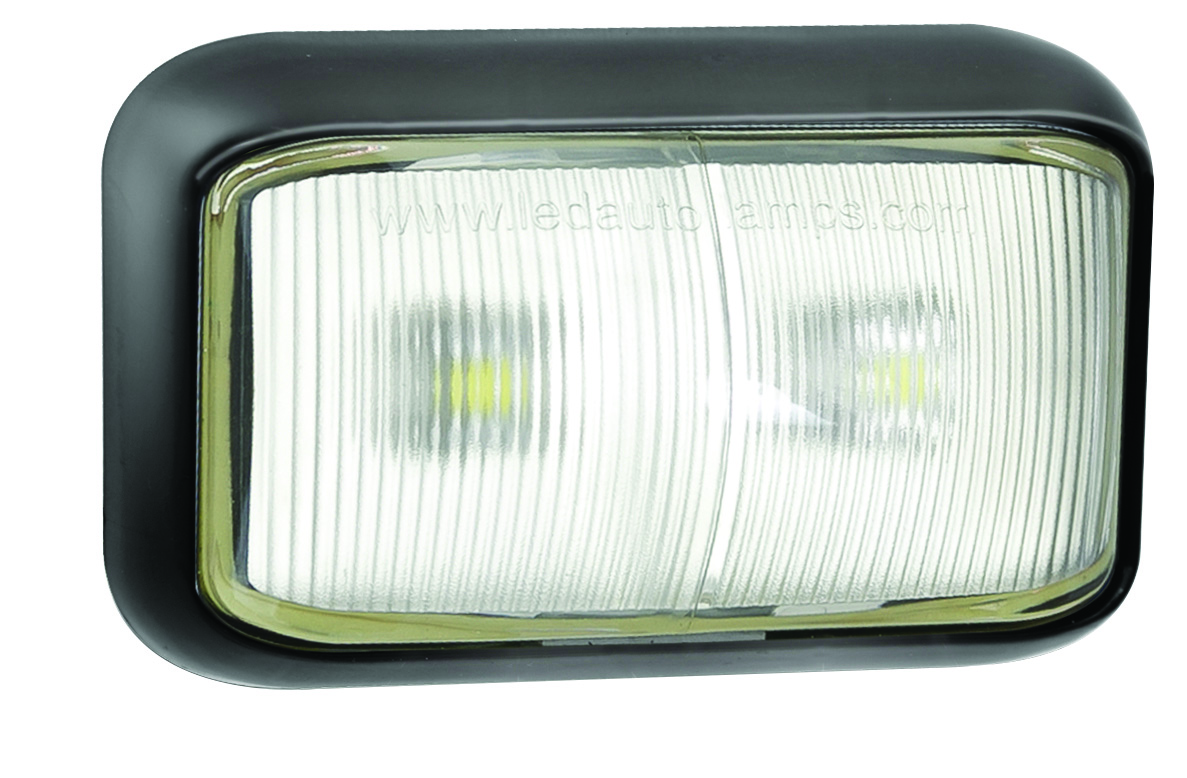 LED Markierungsleuchte, Weiß, 12/24 Volt, baetz Truck & Trailer Stecksystem
