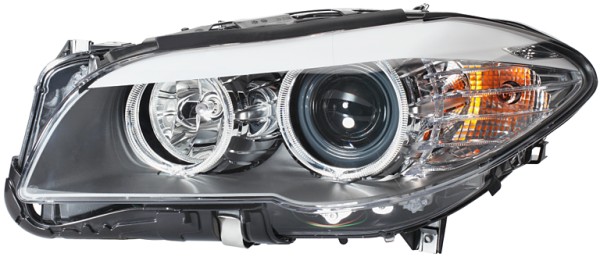 HELLA 1EL 010 131-011 DE/Halogen-Hauptscheinwerfer - links - für u.a. BMW (Brilliance) 5 Series (F10