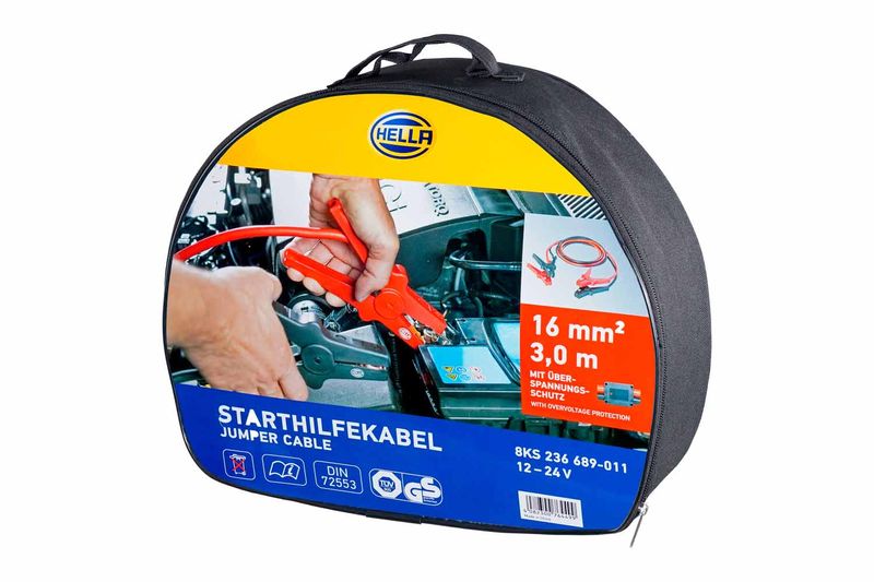 HELLA 8KS 236 689-011 Starthilfekabel