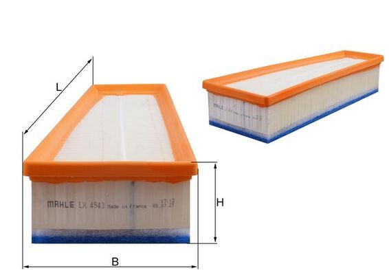 Mahle LX4943 Luftfilter