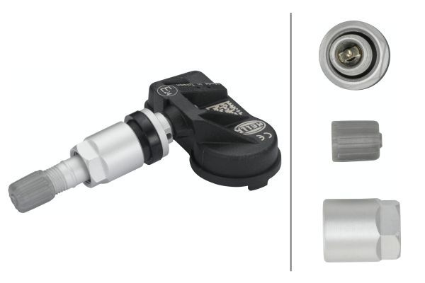 HELLA 6PP 358 139-051 Radsensor, Reifendruck-Kontrollsystem