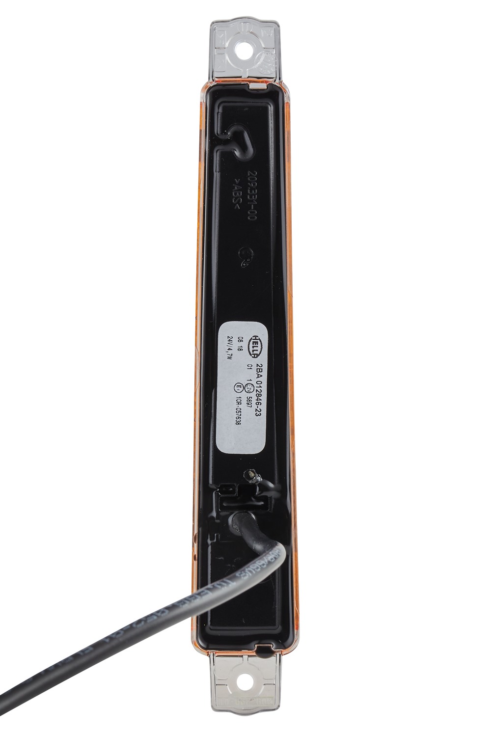 HELLA 2BA 012 846-231 Blinkleuchte - LED - 24V - Anbau - Lichtscheibenfarbe: gelb - vorne