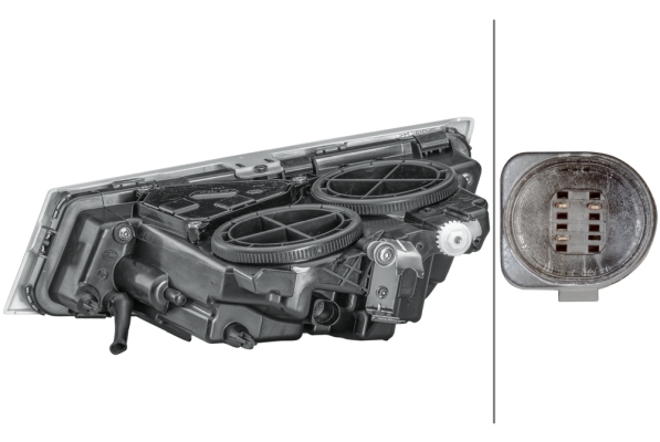 HELLA 1PL 010 477-241 DE-Nebelscheinwerfer - rechts - für u.a. Volvo FH, FM