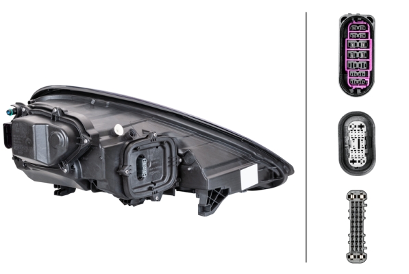 K2805 HELLA 1EX 011 099-111 LED-Hauptscheinwerfer - links - für u.a. Porsche Panamera (970)