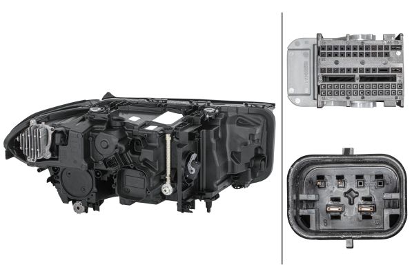 HELLA 1EX 015 449-411 Hauptscheinwerfer