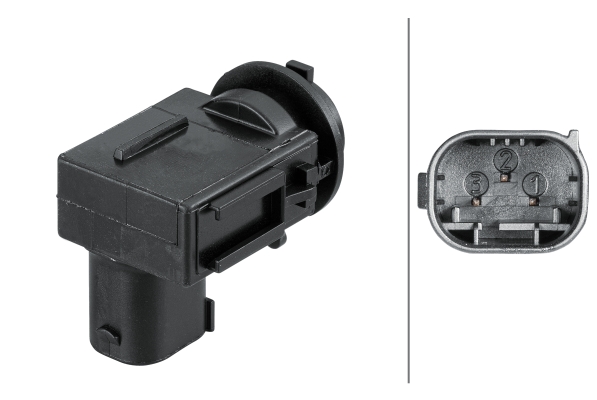 HELLA 6PX 012 684-021 Sensor, Luftgüte - 3-polig - Bajonett
