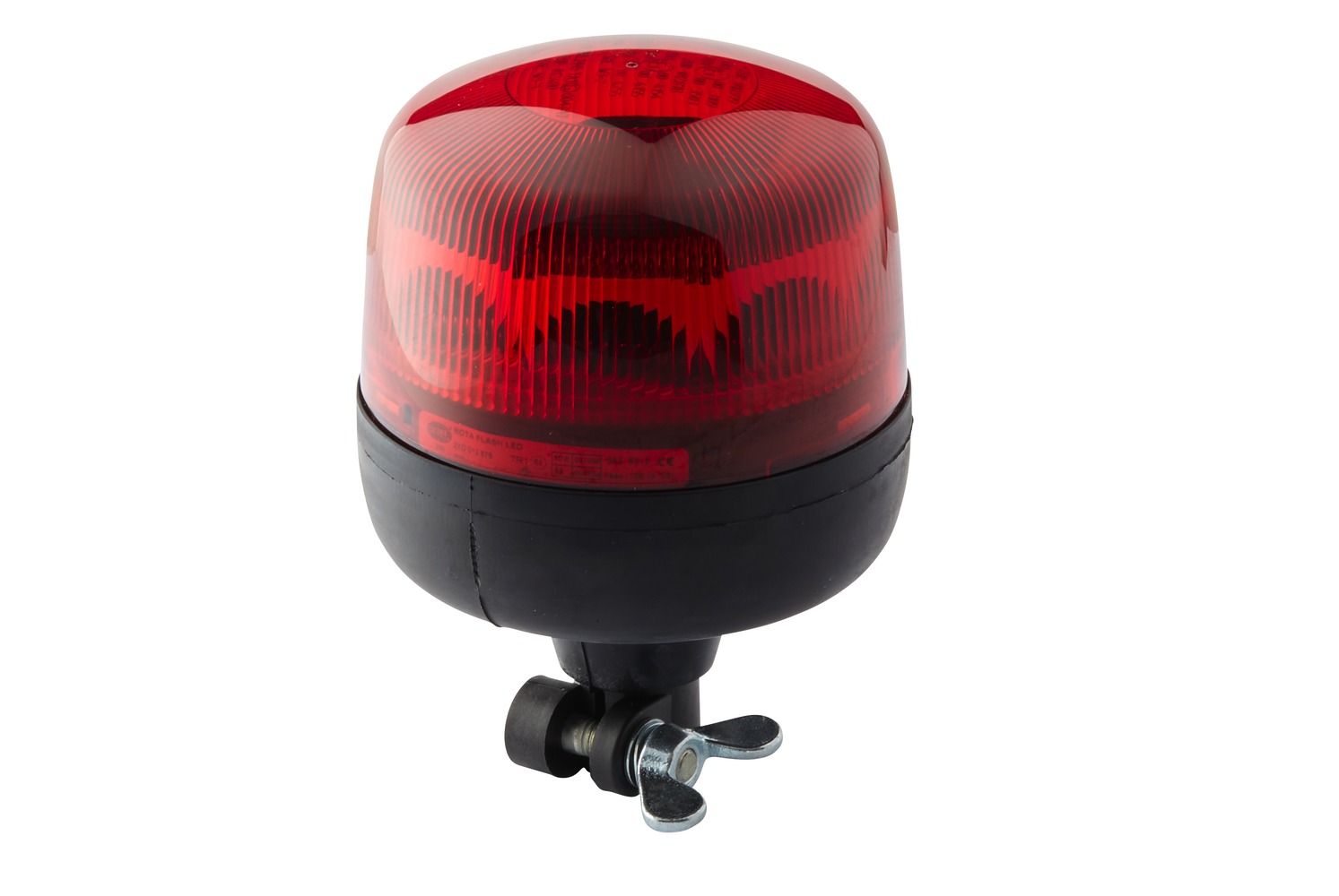 10103015a_AM0 HELLA 2XD 012 878-211 LED-Blitz-Kennleuchte - RotaLED - 12/24V - rot