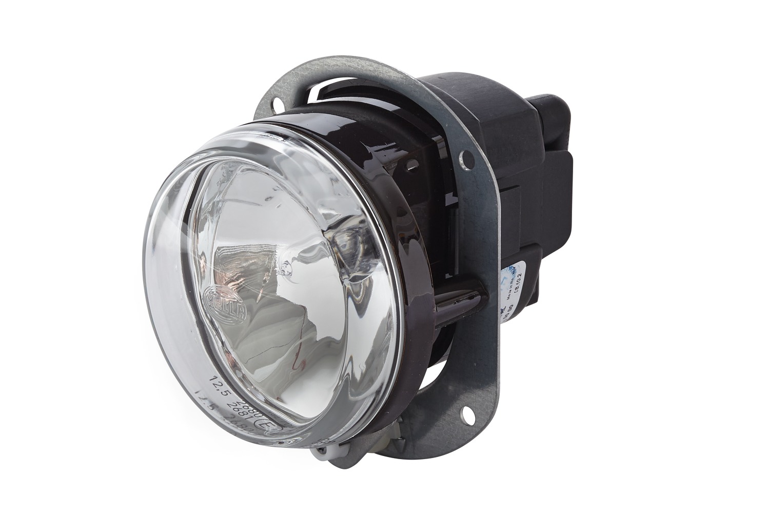 10094307a_AM0 HELLA 1F0 010 293-001 FF-Fernscheinwerfer - 90mm Essential - 12V - rund - Einbau - Lichtscheibenfarb