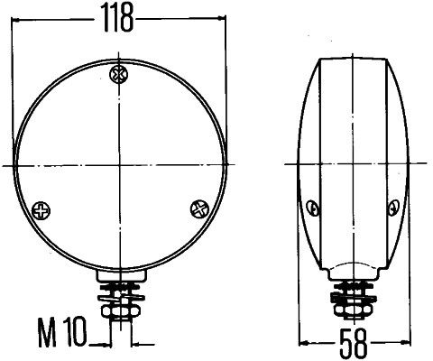 Hella 2BA003022-007 Blinkleuchte