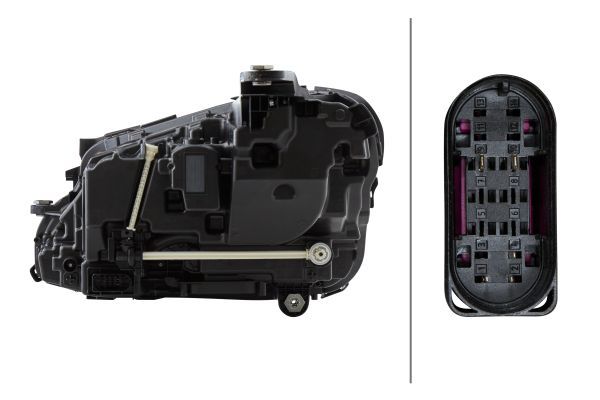HELLA 1EX 012 076-521 LED-Hauptscheinwerfer - rechts - für u.a. MB E-Class (W213)