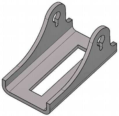 HELLA 8HG 331 414-372 Halter, Arbeitsscheinwerfer