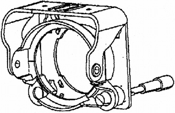 E400 HELLA 8HG 153 152-001 Halter