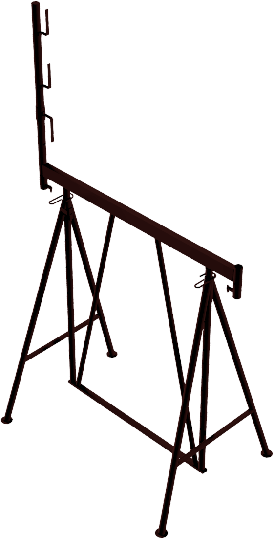 Schake Faltgerüstbock  „Universal“ U1500 10127S lackiert