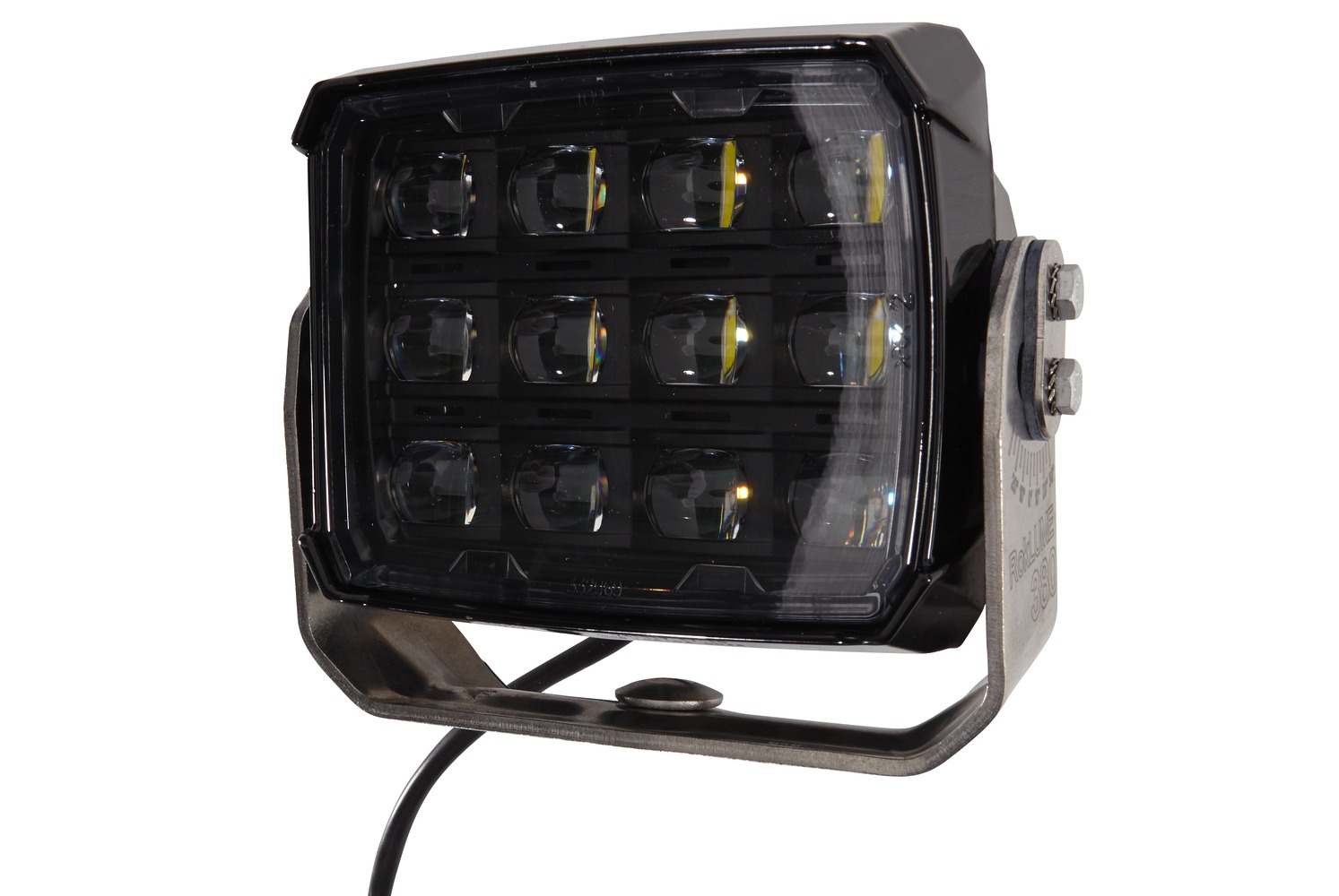 HELLA 1GA 996 197-001 LED-Arbeitsscheinwerfer - RokLume 380 Zeroglare - 24V - 7800lm - Anbau/Bügelbe