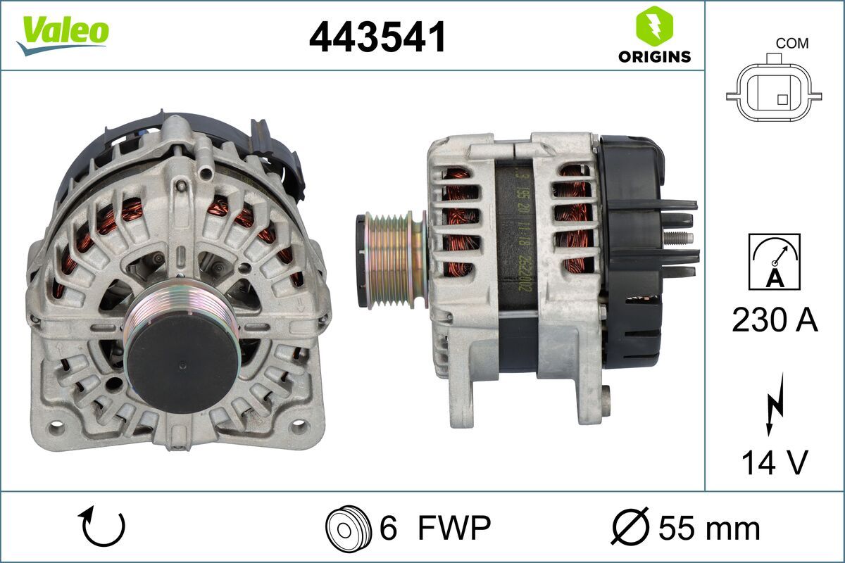Valeo 443541 Generator