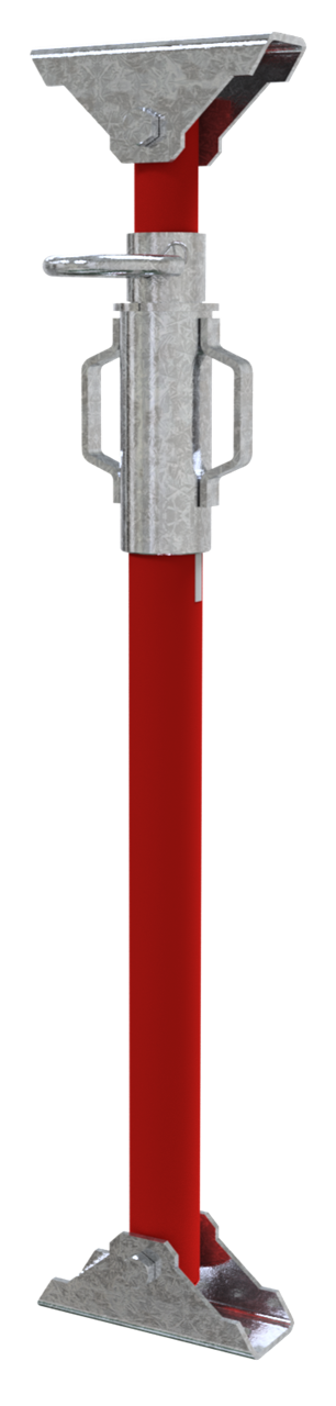 Schake Schrägstütze lackiert Verstellbereich 88 cm - 150 cm