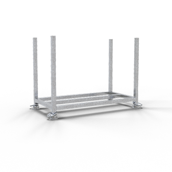 Schake 50380V-0 Stapelpalette für 21 Fußplatten verzinkt