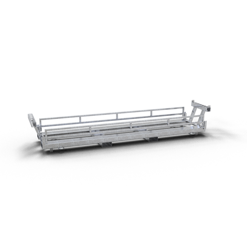 Schake 3B212T-15 Twintraverse  für 15 Mobilzäune  und 15 Fußplatten