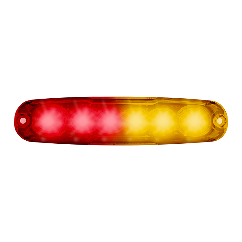 LED Rückleuchte, Blink-, Schluss- u. Bremsleuchte, Slimline, Serie 12