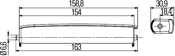 HELLA 2PT 980 860-851 LED-Tagfahrleuchtensatz - LEDayLine 15 - 24V - Einbau - Set