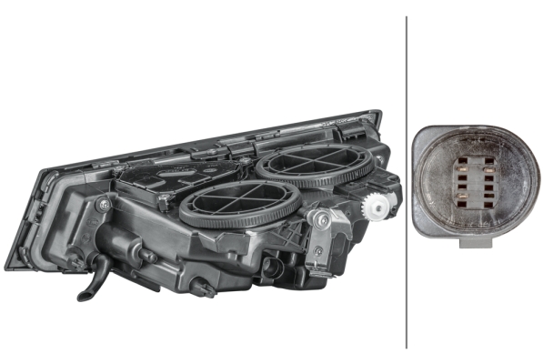 HELLA 1PL 010 477-181 DE-Nebelscheinwerfer - links - für u.a. Volvo FH, FM