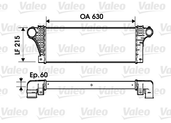Valeo 817941 Ladeluftkühler