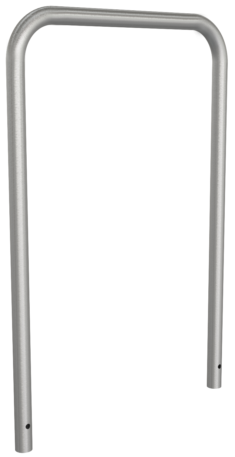 Schake 449_09 Edelstahlbügel Ø 48 mm zum Einbetonieren ohne Querholm Gesamtbreite 800 mm