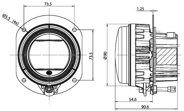 HELLA 1F0 011 988-021 Fernscheinwerfer mit Fernlicht (LED)