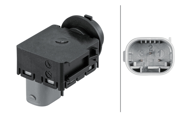HELLA 6PX 012 684-121 Sensor, Luftgüte - 3-polig - Bajonett