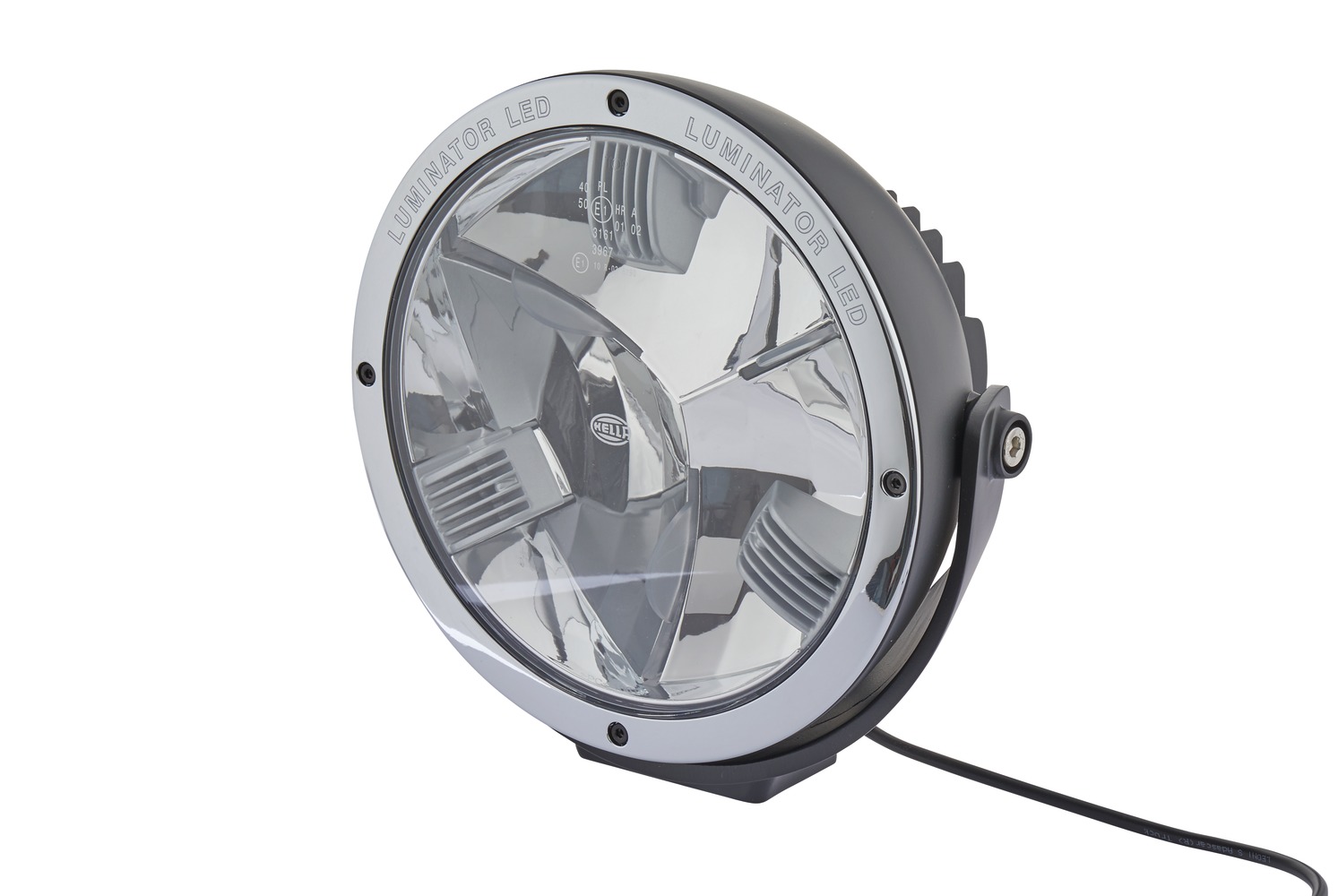 HELLA 1F8 011 002-211 LED-Fernscheinwerfer - Luminator LED - 12/24V - rund - Referenzzahl: 50 - Anba
