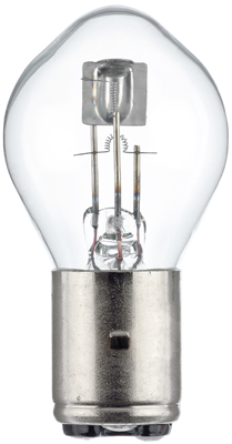 8GD_008_898-061 HELLA 8GD 008 898-061 Glühlampe - S2 - Standard - 6V - 35/35W - Sockelausführung: BA20D - Schachtel