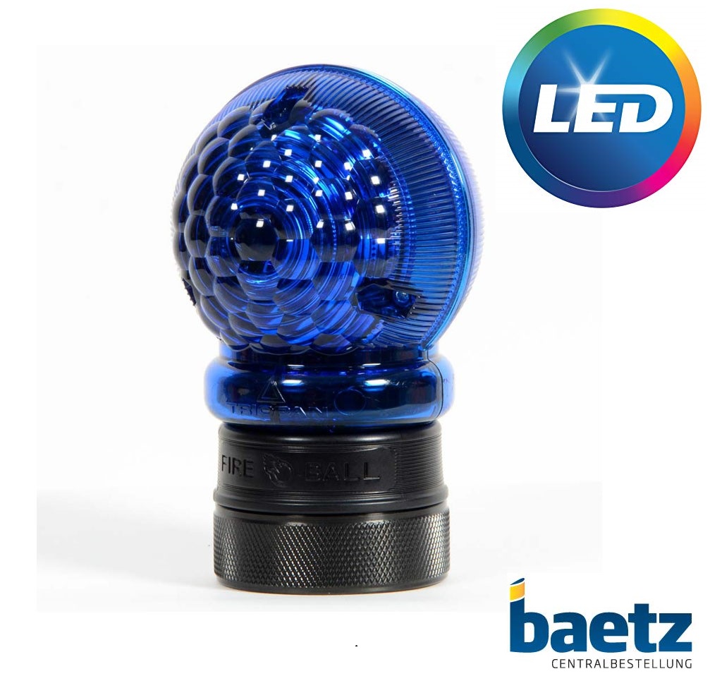 baetz Fireball, LED-Blitzleuchte, Blau