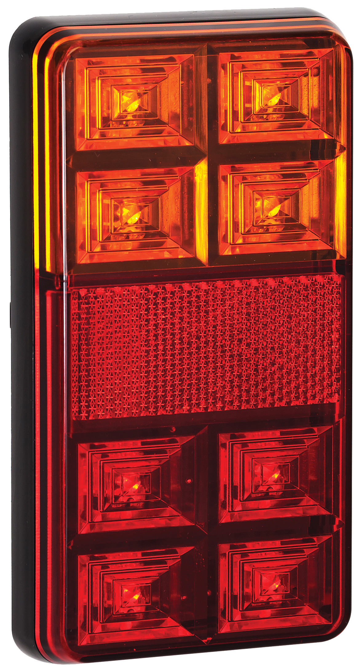 LED Heck- oder Rückleuchte, Serie 151, Blink-, Schluß-, Bremsleuchte, Reflektor