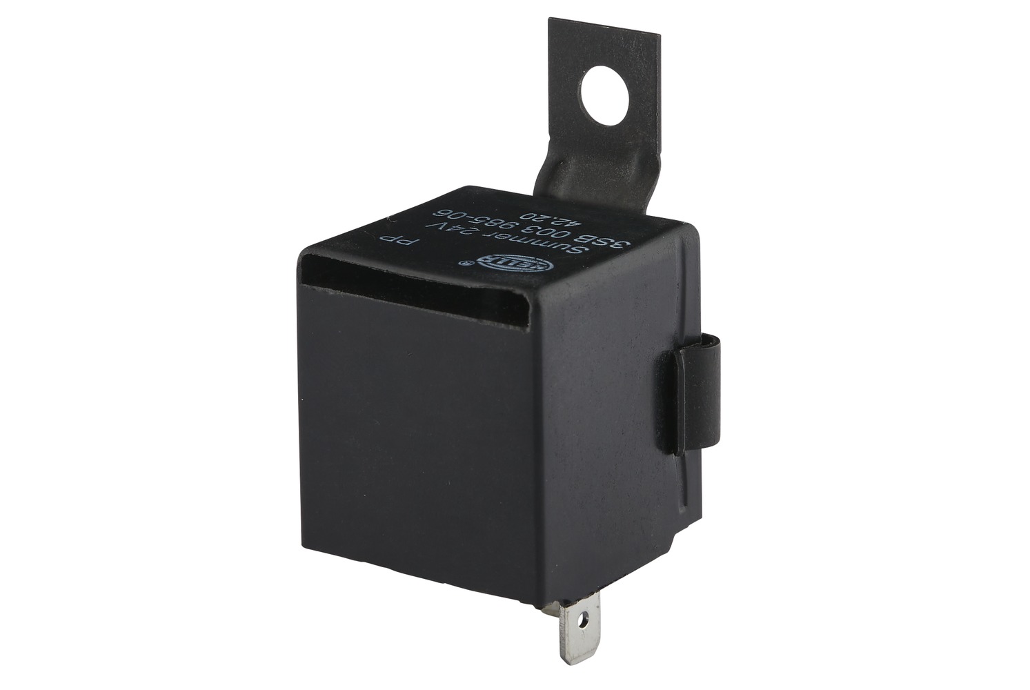 10106443a_AM0 HELLA 3SB 003 985-061 Signalgeber - 24V - akustisch - 70dB(A) - Frequenzbereich: 500Hz - Stecker: Fl