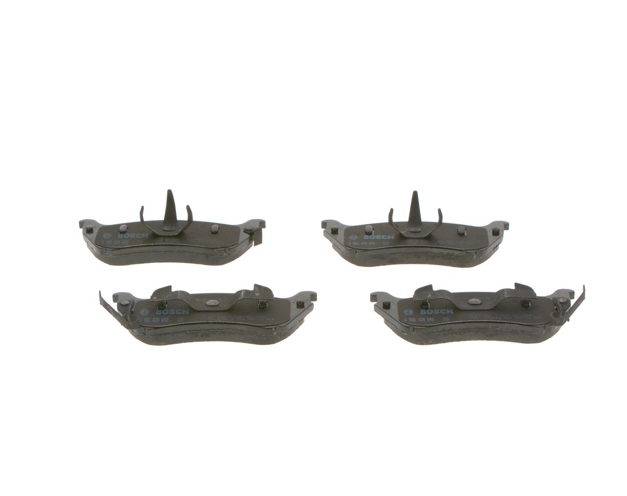 Bosch 0986424648 Bremsbelagsatz, Scheibenbremse